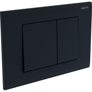 Комплект унитаза с инсталляцией Aquatek SET AQUATEK КЛАССИК-012 4в1 с сиденьем Микролифт и Черной  клавишей смыва